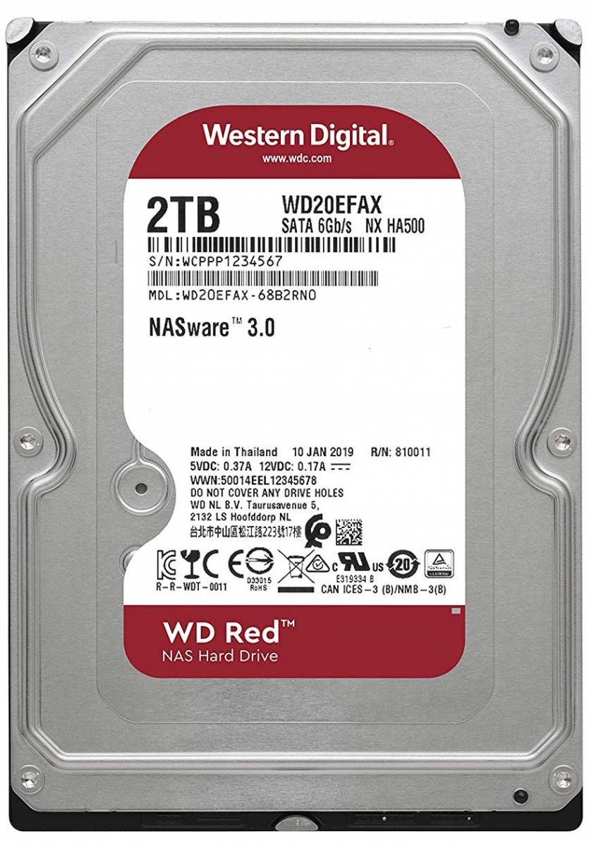 Hdd 3 5 Sata3 5400 2tb Wd Red Wdefax 256mb Hard Diskovi Hdd I Fioke Racunarske Komponente Racunari I Komponente